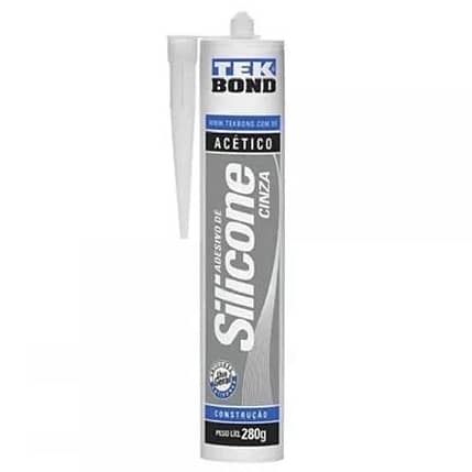 Silicone Acético Cinza